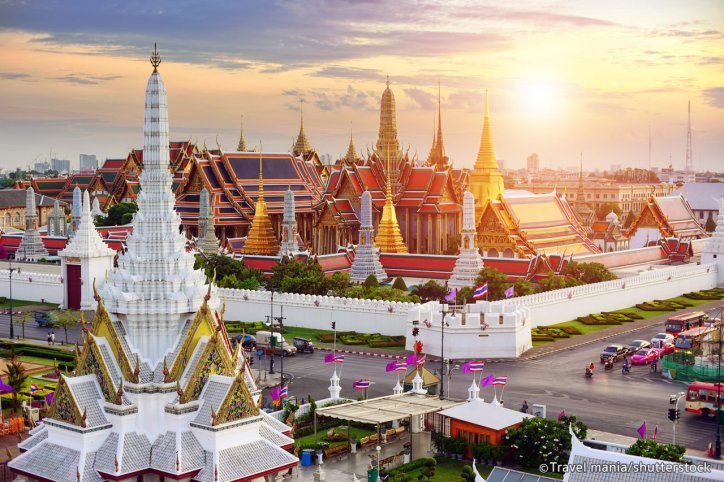 Bangkok - địa điểm du lịch nước ngoài nổi bật