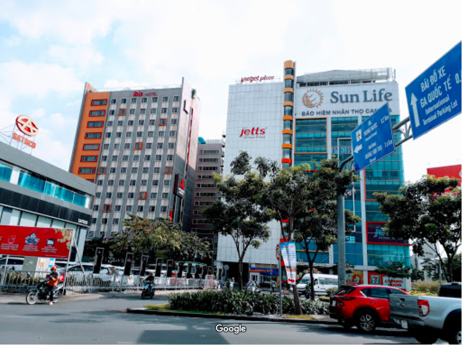 Tòa nhà Vietjet Plaza đối diện sân bay Tân Sơn Nhất 